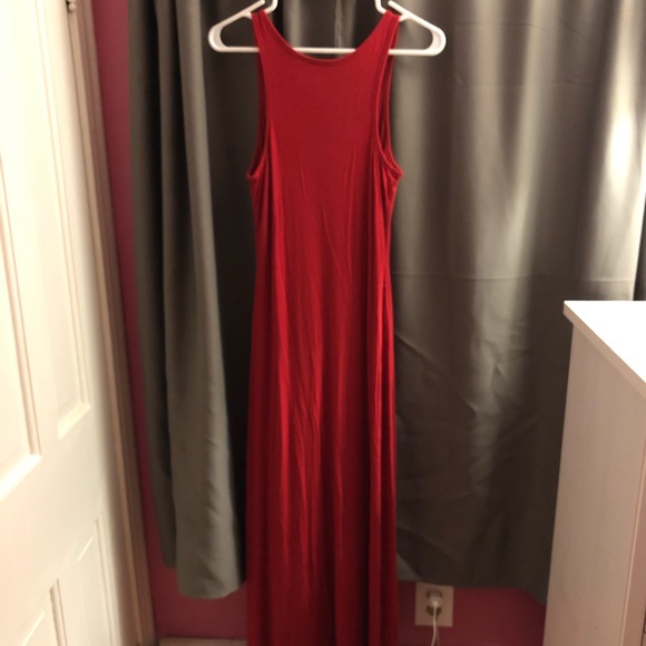 Red maxi dress - Picture 2 of 2